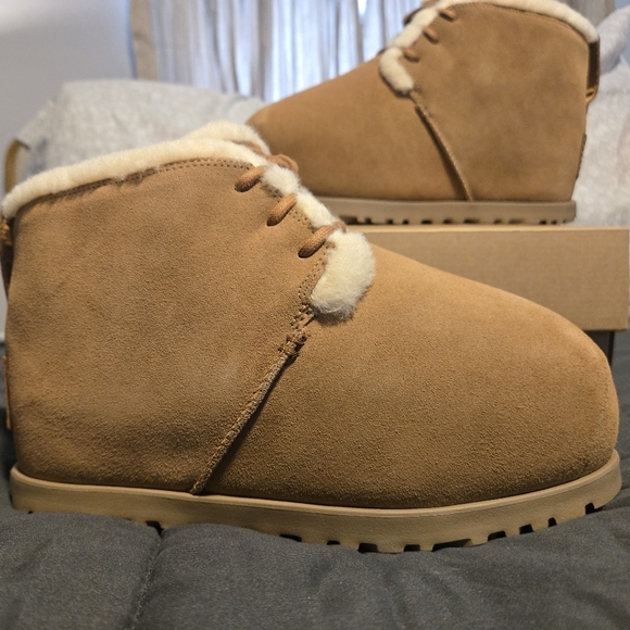 UGG | Shoes | Ugg Pumped Lace Up Booties | Poshmark